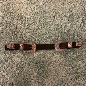 PacSun Accessories - Western Double-buckle Belt PacSun Accessories - Western Double-buckle Belt